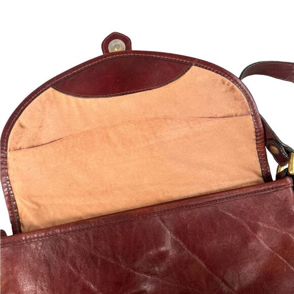 Oroton Vintage Brown Crossbody Bag - Picture 2 of 7